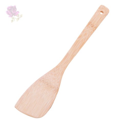 Espátula De Bambu 30x6cm Lyor Natural Claro