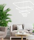 Ver imagem 1 de Pendente 5 Módulos Branco Led Externo 240W 3000K Bivolt PARIS LUZ
