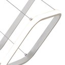 Ver imagem 2 de Pendente 5 Módulos Branco Led Externo 240W 3000K Bivolt PARIS LUZ