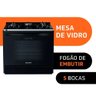 Fogão Brastemp 5 Bocas Embutir Mesa de Vidro BYS5VCE - 12