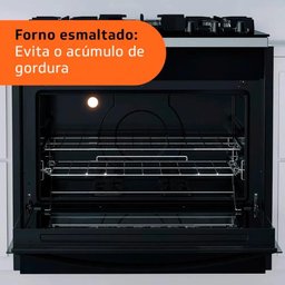 Fogão Brastemp 5 Bocas Embutir Mesa de Vidro BYS5VCE - 13