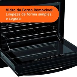 Fogão Brastemp 5 Bocas Embutir Mesa de Vidro BYS5VCE - 14