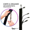 Ver imagem 7 de Caixa Organizadora de Fios e Cabos e Luva 50cm Canaleta Cabo