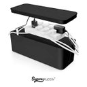 Ver imagem 2 de Caixa Organizadora de Fios e Cabos e Luva 50cm Canaleta Cabo