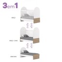 Ver mais imagens de Quarto de Bebê Completo com Berço 3 em 1 Cômoda e Guarda-roupa Magia