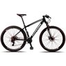Bicicleta Bike Aro 29 Alumínio 24 Velocidades Shimano Suspensão Freio a Disco Cinza 15" - 1