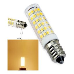 6 Lampada Halopim E14 3w 110v 6000k Fria P/ Geladeira:127v/branca - 3