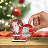 Papai Noel de Coração Mdf: Lembrancinha/ Símbolo de Um Natal Renovador - 3