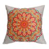 Capa de Almofada Mandala Indiana Marfim 44x44cm - 1