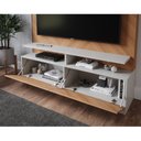 Ver imagem 4 de Estante Home para TV até 55 Polegadas Suez com 2 Portas Espresso Moveis