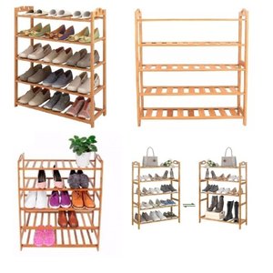 Sapateira em Bambu Estante Organizador 15 Pares de Sapato Calcados 5 Prateleiras Ecologica Luxo