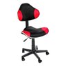Cadeira Giratória Best Anatomia Vermelha com Preta C101 - 1