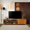 Ver mais imagens de Conjunto Rack TV até 65 Polegadas e Cristaleira Madeira Maciça Primavera CabeCasa MadeiraOriginals