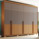 Ver imagem 7 de Guarda Roupa Casal 6 Portas 4 Gavetas Carter
