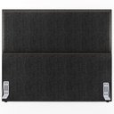 Ver imagem 7 de Cabeceira Cama Box Casal com Tachas 140 cm Vicenza L02 Linho Chumbo - Lyam Decor