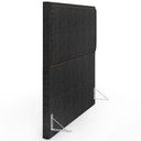 Ver mais imagens de Cabeceira Cama Box Casal com Tachas 140 cm Vicenza L02 Linho Chumbo - Lyam Decor