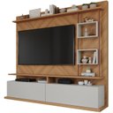 Ver imagem 2 de Estante Home para TV até 60 Polegadas com 2 Portas Damasco Espresso Moveis