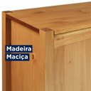 Ver mais imagens de Conjunto Rack TV até 65 Polegadas e Buffet Madeira Maciça Primavera CabeCasa MadeiraOriginals