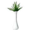 Ver imagem 1 de Decoração Sala Vaso Solitário Branco com Planta Moderna