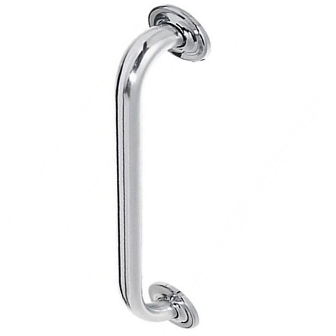 Alça de Apoio Barra Inox 50cm Kit 30 Unidades Idoso Acessibilidade Cadeirante Segurança Banheiro Box