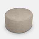 Ver imagem 2 de Puff Mezza Central Redondo Decorativo para Sala Orgânico Confortável e Reforçado Bouclé
