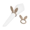 Jogo de Argola de Guardanapos Home Style Bunny - 1
