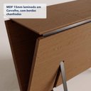 Ver imagem 5 de Bar Aparador Vértice sem Porta 1 Prateleira MDF 15mm 140cm Amêndoa Rudnick