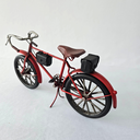 Ver imagem 4 de Miniatura Bicicleta Vintage - Metal - Alforjes - Selim