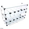 Baleiro Expositor Modulado em Vidro - 0,60 x 0,40 x 0,20 - 1