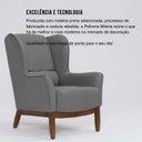 Ver imagem 7 de Poltrona para Sala de Estar Base em Madeira Milena