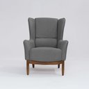 Ver imagem 1 de Poltrona para Sala de Estar Base em Madeira Milena