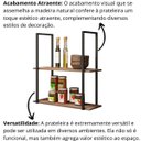 Ver imagem 5 de Prateleira Decorativa Suspensa Aurora Demolição