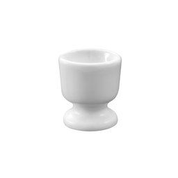 Kit com 6 Porta Ovo de Porcelana Branca - 4