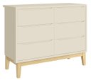 Ver imagem 4 de Jogo de Quarto para Bebê Classic New Areia Fosco com Natural - Reller