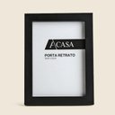 Ver imagem 1 de Porta Retrato Reto Preto 15x21cm - A\casa