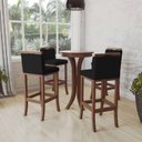 Ver imagem 3 de Banqueta Alta em Madeira Maciça Londres 