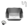 Cuba Pia Inox Industrial Lavanderia Aço 304 60x50x40 As - 1