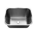 Ver imagem 4 de Cuba Pia Inox Industrial Lavanderia Aço 304 60x50x40 As