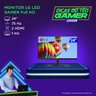 Monitor Lg Gamer Led 24p 24ml600m Fullhd Ips Hdmi - 24ml600m-b.awzm Preto Bivolt - 2