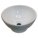 Ver imagem 3 de Cuba De Apoio Redonda Baby 32x13cm Branco Brilhante - Primeira Linha Qualidade A