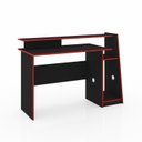 Ver imagem 2 de Mesa Gamer Evolution Msm 448 130cm Preto e Vermelho