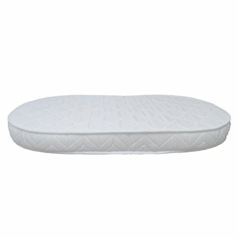 Colchão Berço Berço/Mini Cama 129,4x69,4x10cm Wave Divicar Móveis Branco