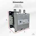 Ver imagem 7 de Contator Tripolar 112a Cwm112-22-30d23 2na/2nf 220v Weg