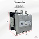 Ver imagem 7 de Contator Tripolar 112a Cwm112-22-30d23 2na/2nf 220v Weg