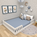 Ver imagem 1 de Cama Infantil Montessoriana Cori Casal Yescasa Branco