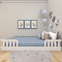 Ver imagem 3 de Cama Infantil Montessoriana Cori Casal Yescasa Branco