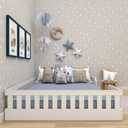 Ver imagem 4 de Cama Infantil Montessoriana Cori Casal Yescasa Branco