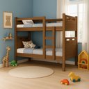 Ver imagem 3 de Beliche Adulto ou Infantil com 02 Colchões D33 Inclusos Proteção Superior Total Super Resistente