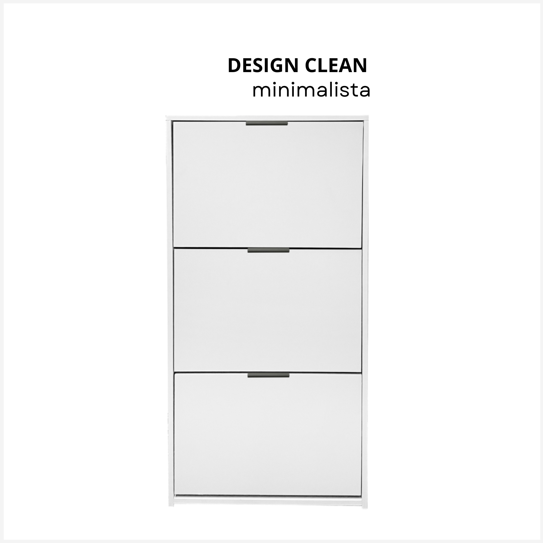 Sapateira Aparador Branca Madeira Multiuso para Calçados 6 Pares Hall de Entrada Suporte Decorativo - 10