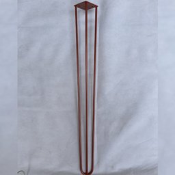 Kit 04 Pés de Ferro Aço Hairpin Legs 60 Cm Bronze A01 Sofá Móveis Mesa - Inoviza - 7